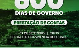 Administração realiza prestação de contas dos 600 dias de governo
