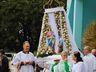 Fiéis acompanham missa de Nossa Senhora do Caravaggio em Guaraciaba