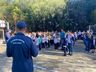Simulação envolve cerca de 300 alunos em escola de São Lourenço do Oeste