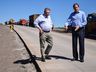 Presidente da FIESC acompanha obras da ampliação do SENAI em SMOeste