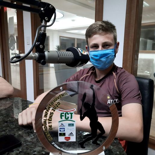 Tenista da ATCC conquista título na reabertura das competições