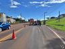 Colisão traseira deixa motociclista ferido na SC-163, em São Miguel do Oeste 