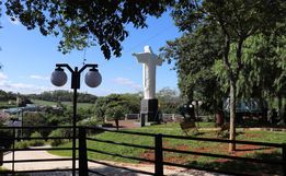 Descanso realiza obras de revitalização no Morro do Cristo 