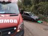 Saída de pista deixa um ferido na SC-161