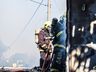 VÍDEO: Casa é destruída por incêndio em São Miguel do Oeste