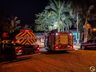 VÍDEO: Princípio de incêndio em casa noturna mobiliza bombeiros em SMO