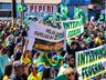 Imagens: Manifestantes pedem intervenção Federal em frente ao 14ºRCMec