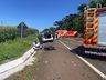 Colisão frontal entre veículos mata dois e deixa sete feridos na BR 282
