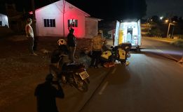 VÍDEO: Motociclista fica ferida após bater em cachorro em SMOeste 