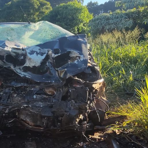 Mulher morre em grave acidente na BR-163 
