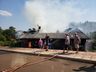 Residência em bairro de Iporã do Oeste é destruída pelo fogo