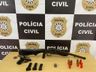 Polícia apreende armas e drogas em Barra do Guarita
