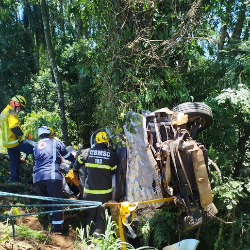 Mulher morre em acidente na BR 282, em Maravilha 