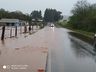 Rodovias estaduais da região estão interditadas visto as fortes chuvas