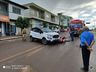 Colisão entre carro e moto deixa idoso ferido em São José do Cedro