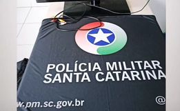 Homem é preso por receptação de televisor furtado em creche de SMOeste