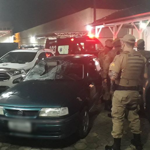 PM é atropelado, motorista foge, mas é capturado e preso em flagrante