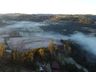 Geada cobre o Extremo Oeste e transforma a paisagem da região 