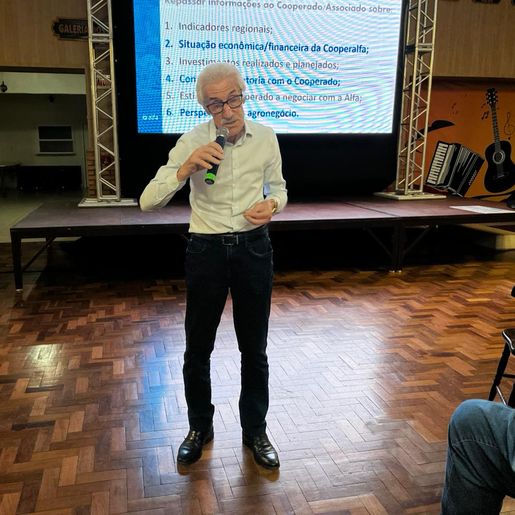 Pré-assembleia da Cooperalfa reúne mais de 500 associados em São Miguel do Oeste