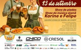 4º Jantar Alemão será atração na Kerbfest de Iporã do Oeste