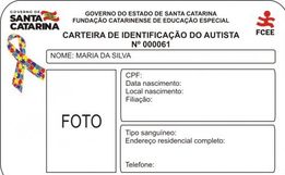 Carteira de Identificação do Autista será emitida pela Fundação Catarinense de Educação Especial