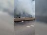 BR-101, no Morro dos Cavalos, é liberada após tombamento e explosão de carreta