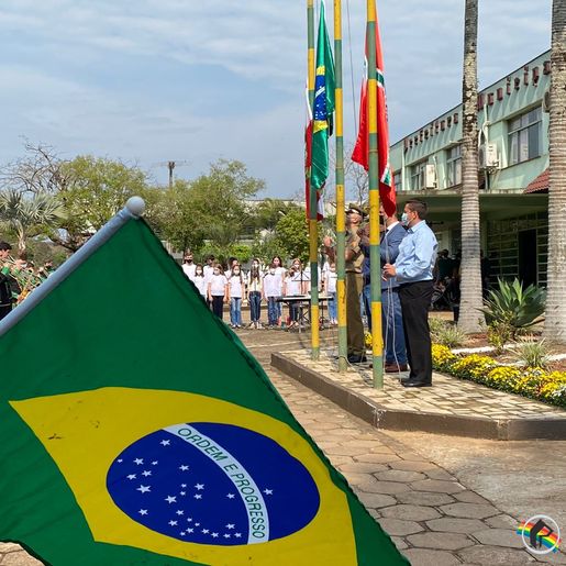 VÍDEO: Ato cívico marca 7 de setembro em Itapiranga