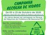 Descanso terá três semanas de campanha para recolha e destinação correta de vidros