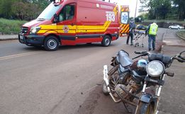 Bombeiros de Itapiranga atendem dois acidentes com motos