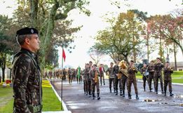 General comandante da 14ª Brigada de Infantaria visita 14ª RCMec
