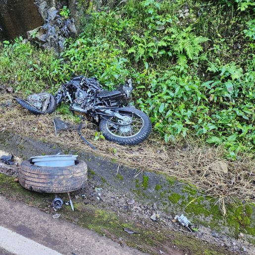 Motociclista morre em acidente no interior de Itapiranga