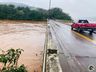 Área de Lazer é atingida por enchente do Rio Uruguai