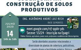 Epagri promove capacitação online sobre manejo e conservação do solo e da água