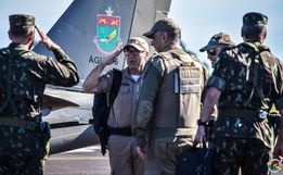 VÍDEO: Comandante Geral da PMSC acompanha lançamento da Operação Hórus