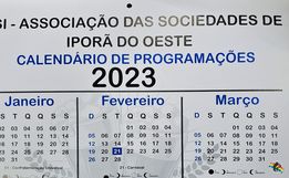 Entidades de Iporã do Oeste recebem calendário de eventos de 2023