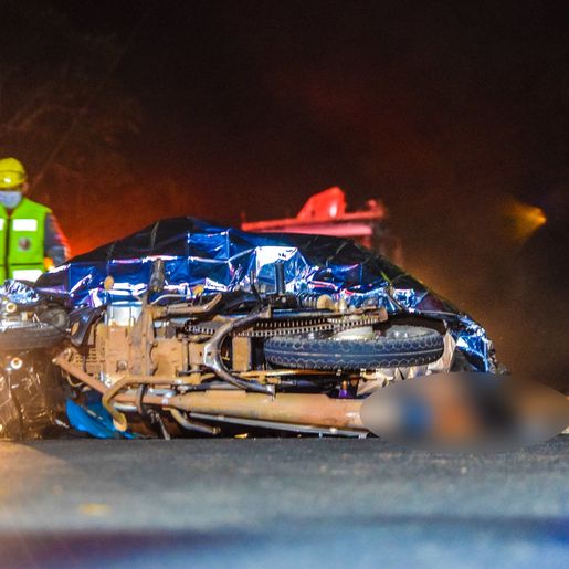 VÍDEO: colisão frontal deixa motociclista morto na BR-282 entre SMO e Maravilha