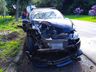 Colisão entre carro e caminhão deixa homem ferido na SC 163