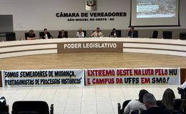 Em SMO, Fórum Parlamentar aponta ponte entre Itapiranga e RS como obra prioritária
