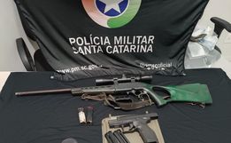 Homem é preso ao disparar arma de fogo em via pública no interior de SMO