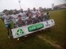 Nos acréscimos, Ouro Verde vence ida das semifinais do Estadual