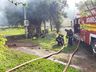 Residência é destruída por incêndio no interior de Riqueza