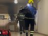 Princípio de incêndio em forno mobiliza bombeiros em SMOeste