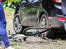 Acidente deixa ciclista ferido em São Miguel do Oeste