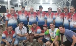 Equipe de Popi é campeã na Bocha livre de Itapiranga