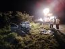 Colisão entre carro e caminhão tem uma morte e dois feridos
