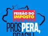 Feirão do Imposto terá carreata tributária neste sábado em Tunápolis