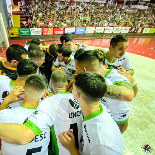 São Miguel Futsal enfrenta equipe de Palmitos neste sábado