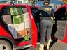 Carro abarrotado de vinhos estrangeiros é flagrado na BR-470 em SC