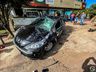 VÍDEO: capotamento deixa homem ferido em São Miguel do Oeste