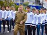 Mais de 5 mil pessoas acompanham desfile de 7 de setembro em SMOeste 